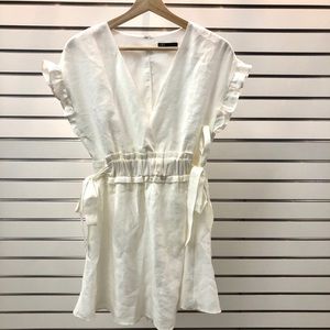 Zara Linen Mini Dress